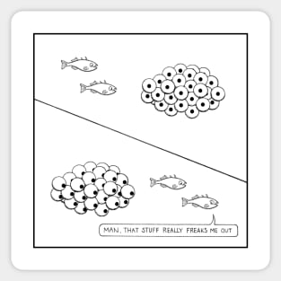 Frog spawn Sticker